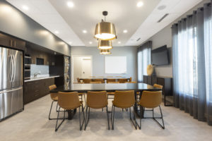 Crawford Leishman's new modern dental office designed by Dr. Mark Tholen