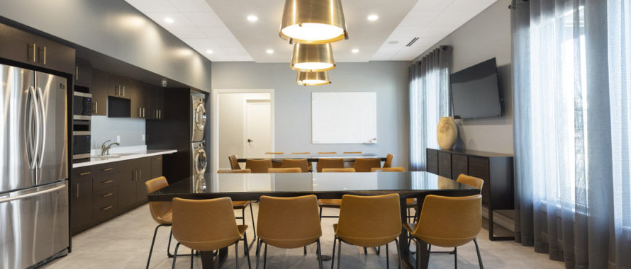 Crawford Leishman's new modern dental office designed by Dr. Mark Tholen