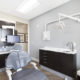 the redesigned dental patient room designed by Dr. Mark Tholen